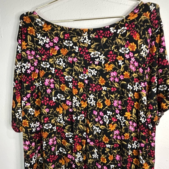 Tahari Women’s Plus Size 3X Floral High-Low Tunic Top Dress - Boho Chic - Picture 8 of 9